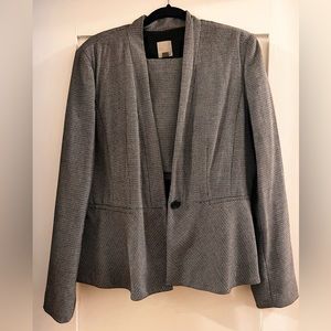 halogen peplum suit